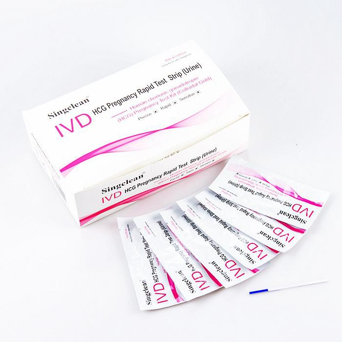 CE Marked HCG Pregnancy Test Strip CE Marked HCG Pregnancy Test Strip
