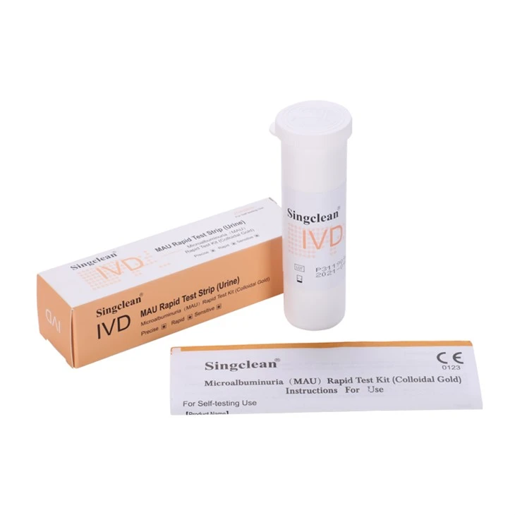 info-1-1 Microalbuminuria (MAU) Rapid Test Kit (Colloidal Gold)
